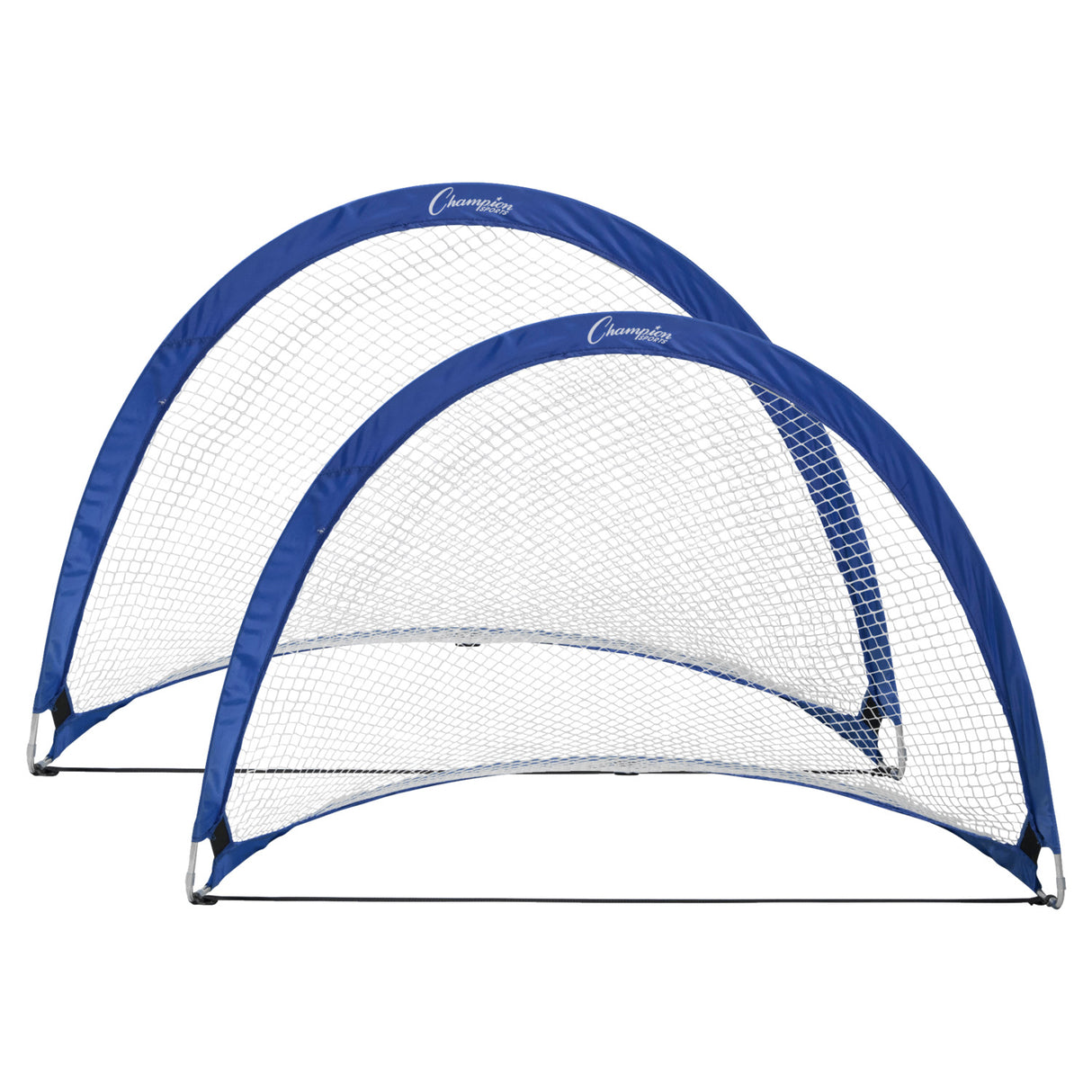 Champion Sports Pop Up Half Moon Soccer Goal