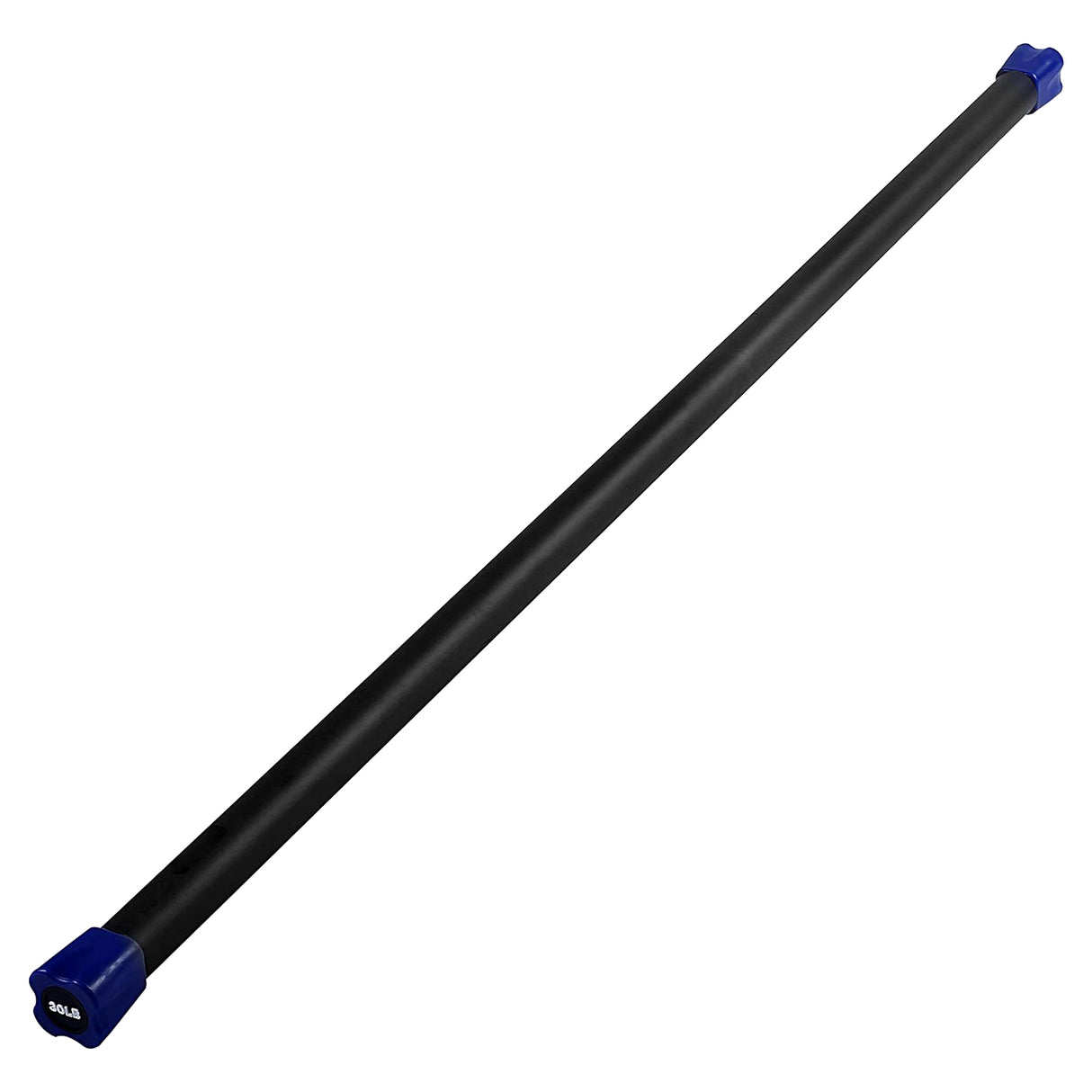 Champion Sports Workout Bar with Rubber Padding