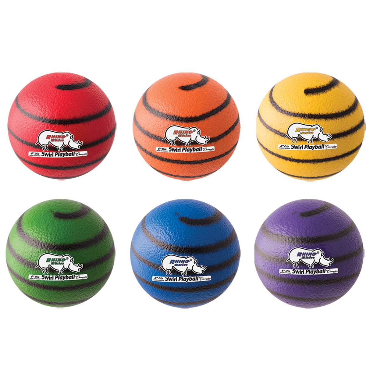 Champion Sports Rhino Skin Ball Medium Bounce Foam Ball