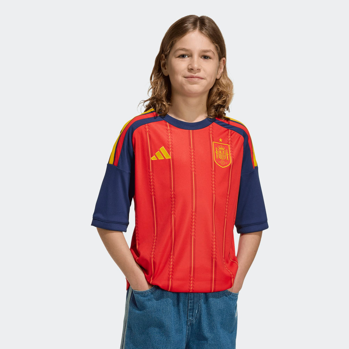 adidas Youth Spain 26 Home Jersey
