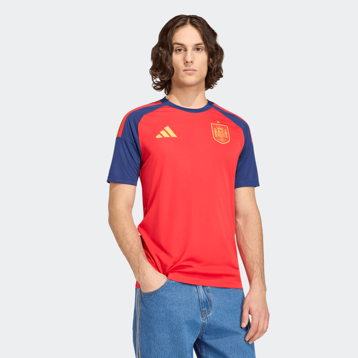 adidas Men's Spain 26 Home Fan Jersey