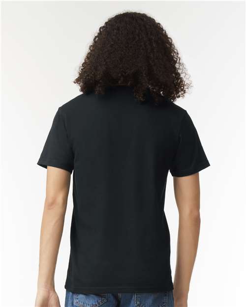 American Apparel Men's CVC V-Neck Tee-5