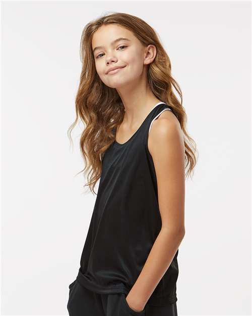 Badger Girls’ B-Core Racerback Tank Top-4