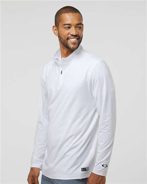 Oakley Men's Team Issue Podium Quarter-Zip Pullover-4