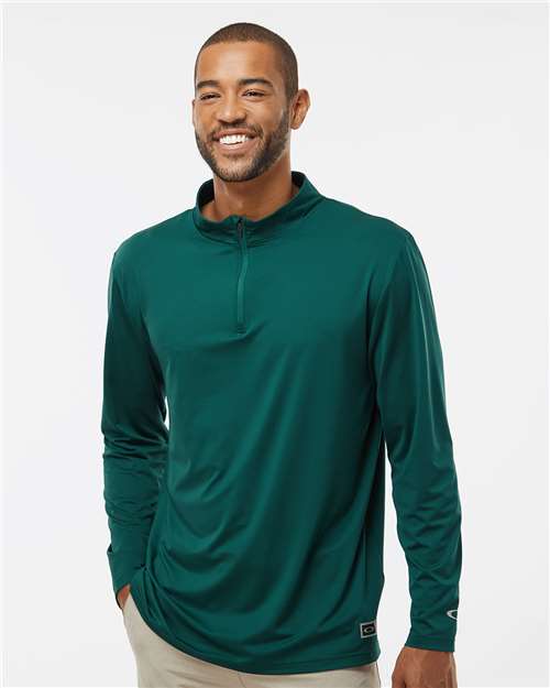 Oakley Men's Team Issue Podium Quarter-Zip Pullover-3