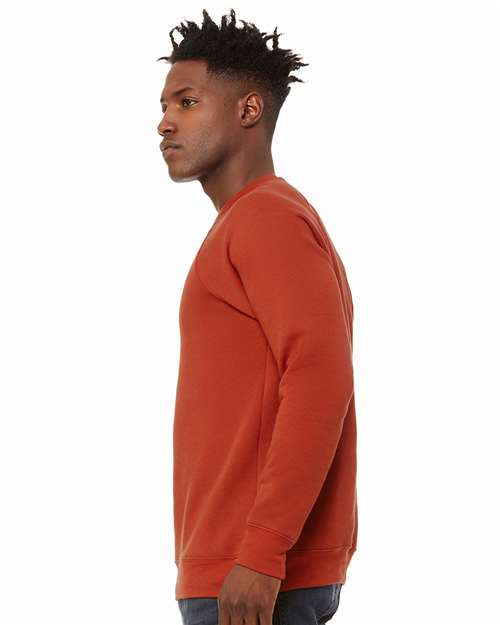 Bella + Canvas Men's Sponge Fleece Raglan Sweatshirt-4