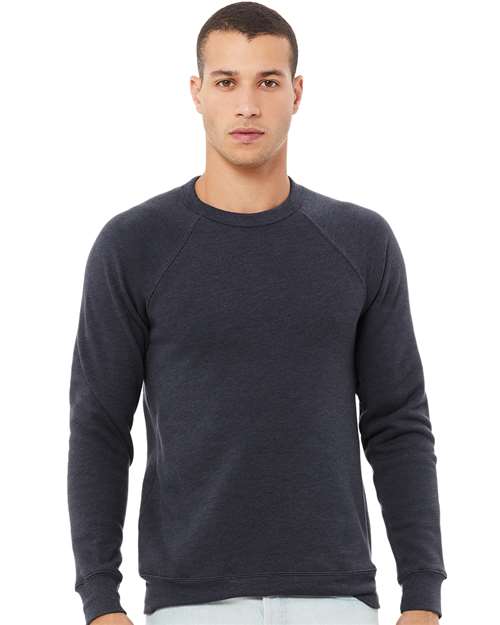 Bella + Canvas Men's Sponge Fleece Raglan Sweatshirt-3