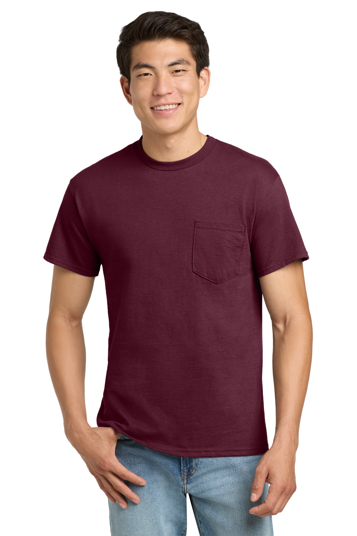 Gildan Men's Ultra Cotton 100% US Cotton T-Shirt with Pocket