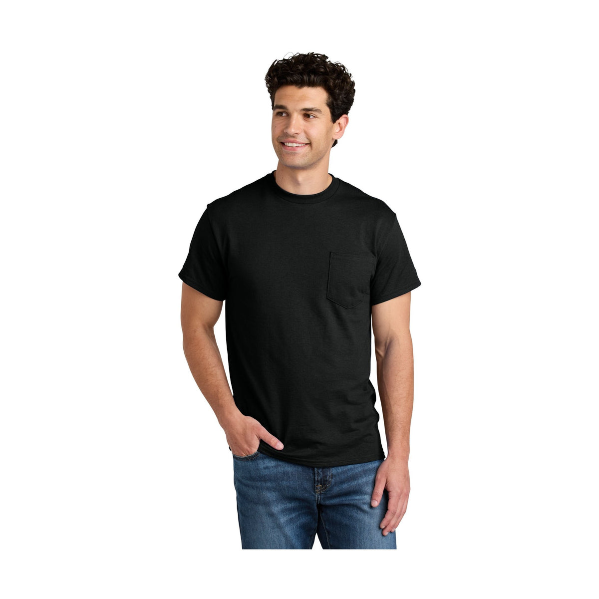 Gildan Men's DryBlend 50 Cotton/50 Poly Pocket T-Shirt