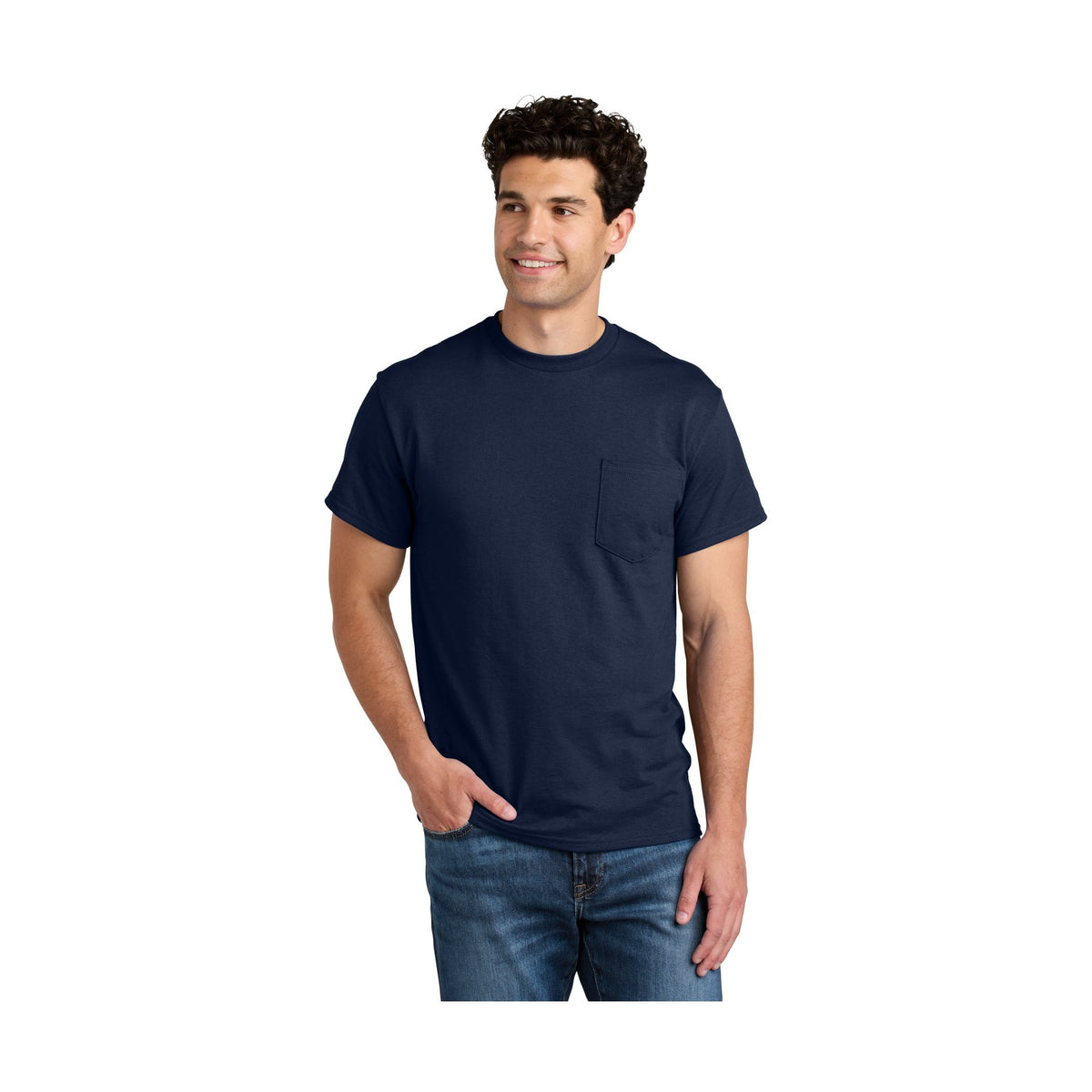 Gildan Men's DryBlend 50 Cotton/50 Poly Pocket T-Shirt