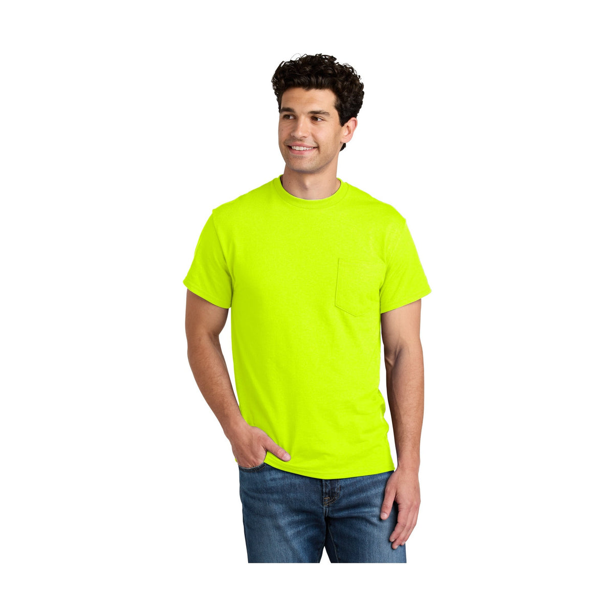 Gildan Men's DryBlend 50 Cotton/50 Poly Pocket T-Shirt