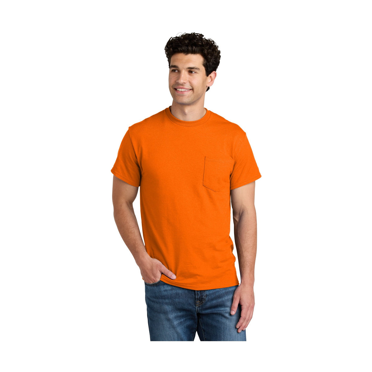 Gildan Men's DryBlend 50 Cotton/50 Poly Pocket T-Shirt