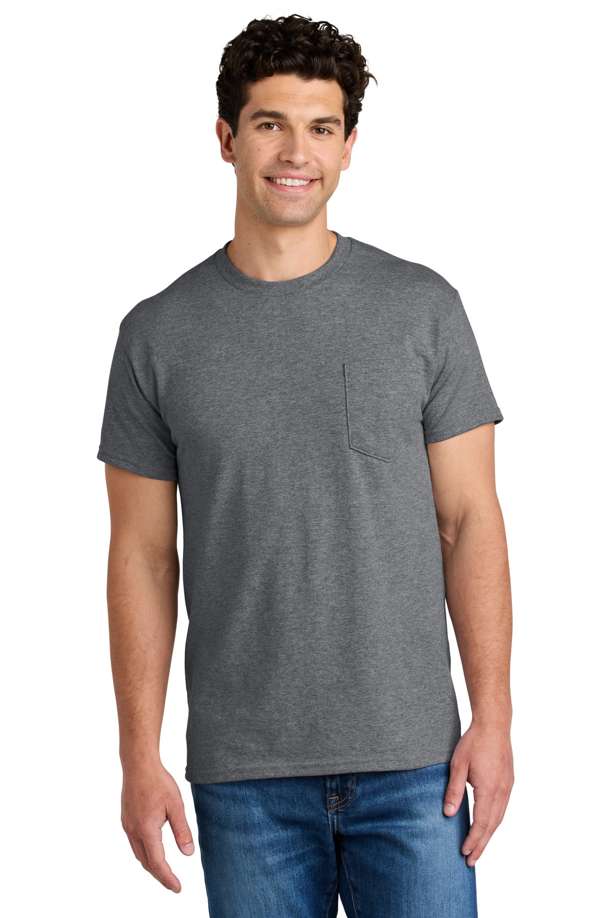 Gildan Men's DryBlend 50 Cotton/50 Poly Pocket T-Shirt