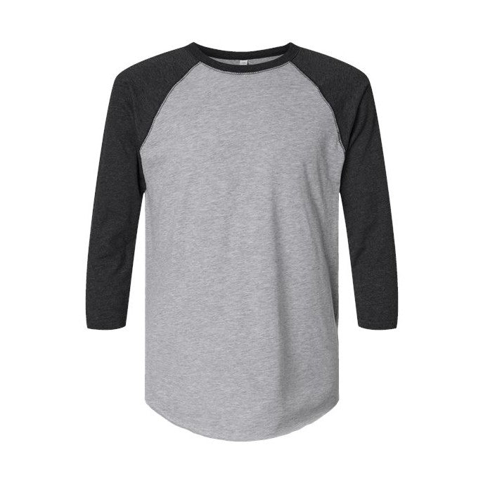 LAT Men's Baseball Fine Jersey Three-Quarter Sleeve Tee-1