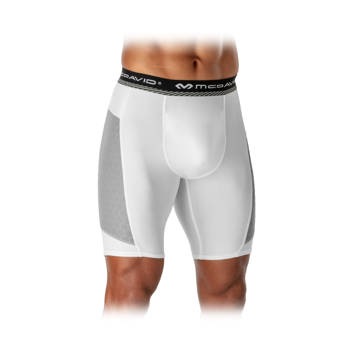 McDavid Adult HEX Thin Solid Sliding Short-4