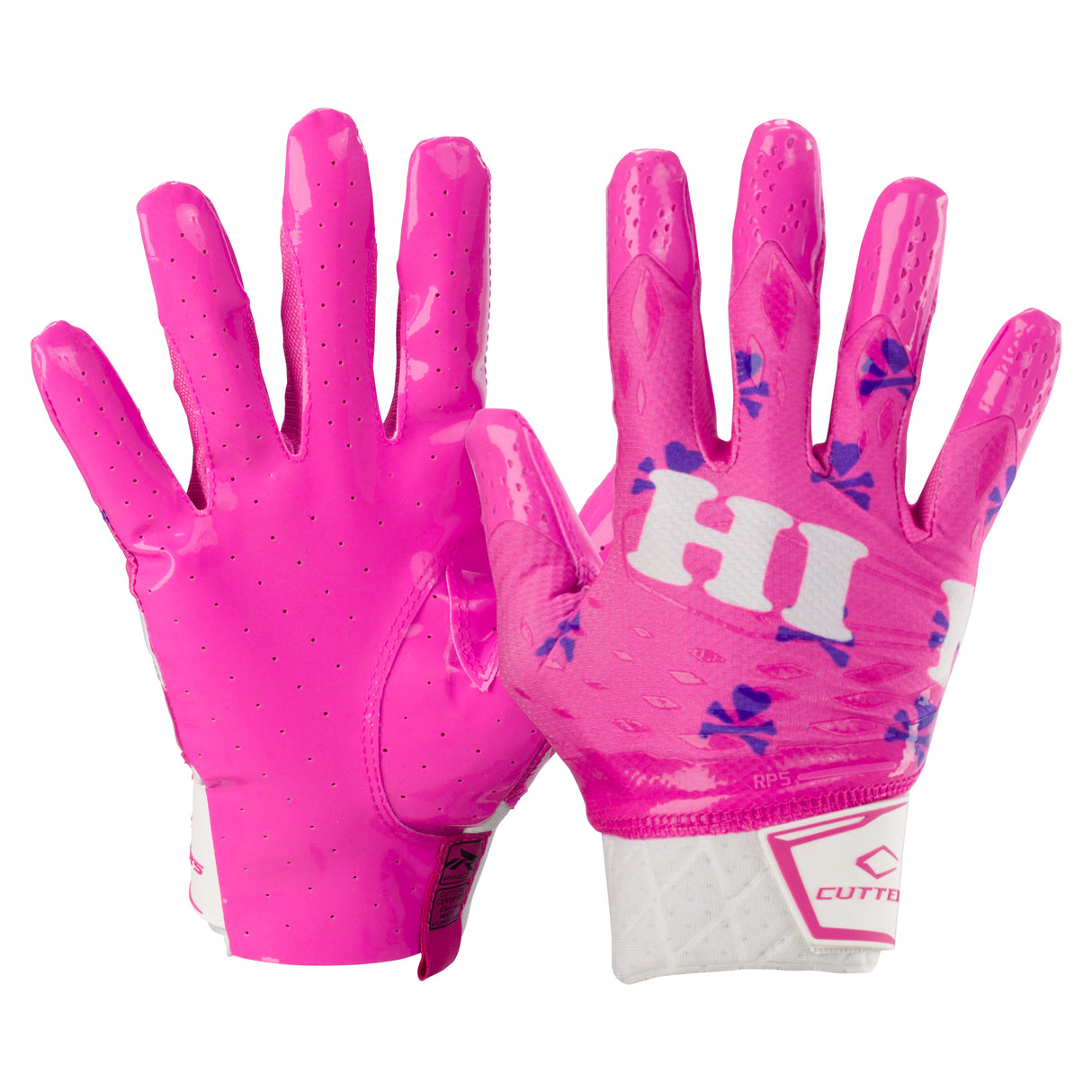 Cutters Adult Rev Pro 5.0 LE Receiver Gloves-2