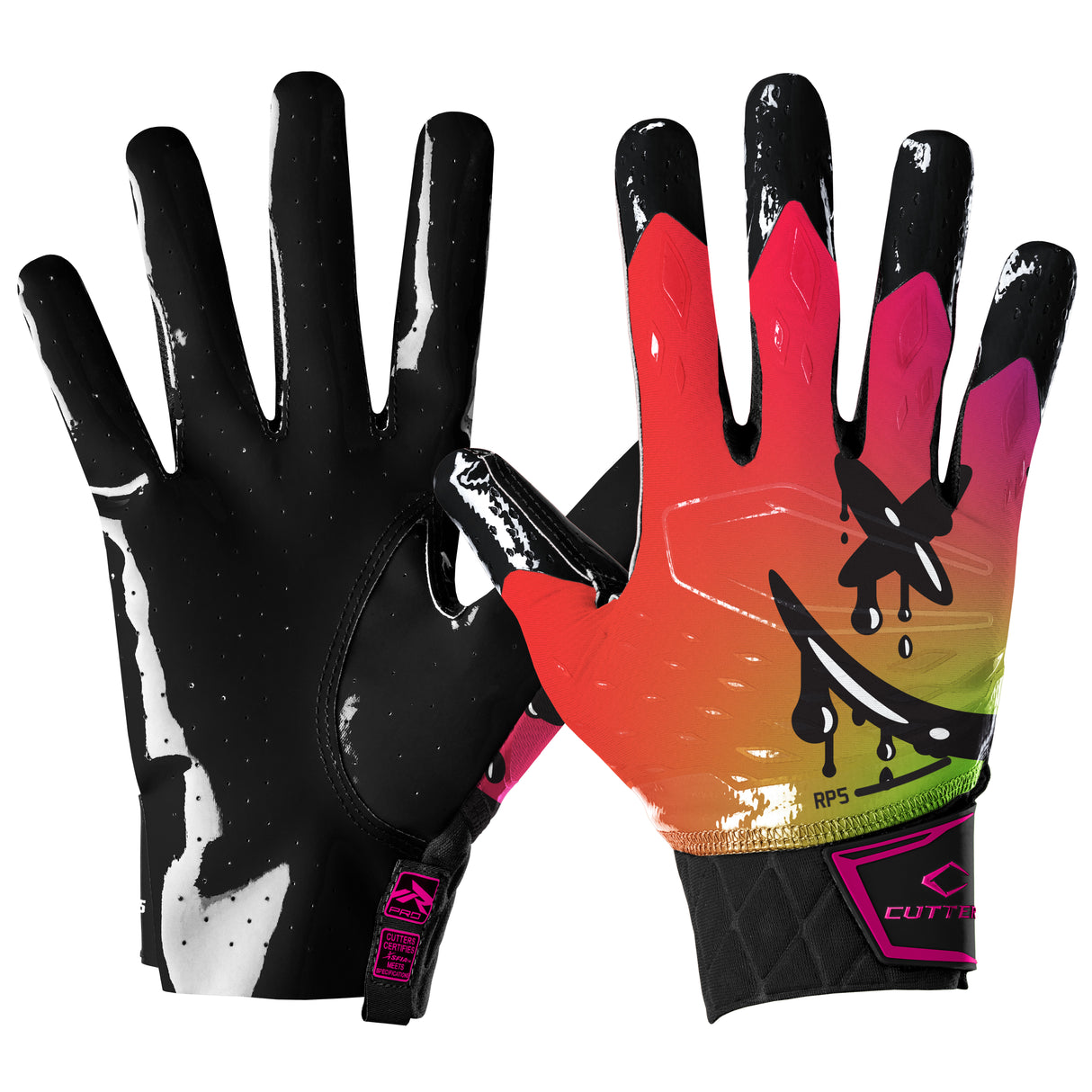Cutters Adult Rev Pro 5.0 LE Receiver Gloves
