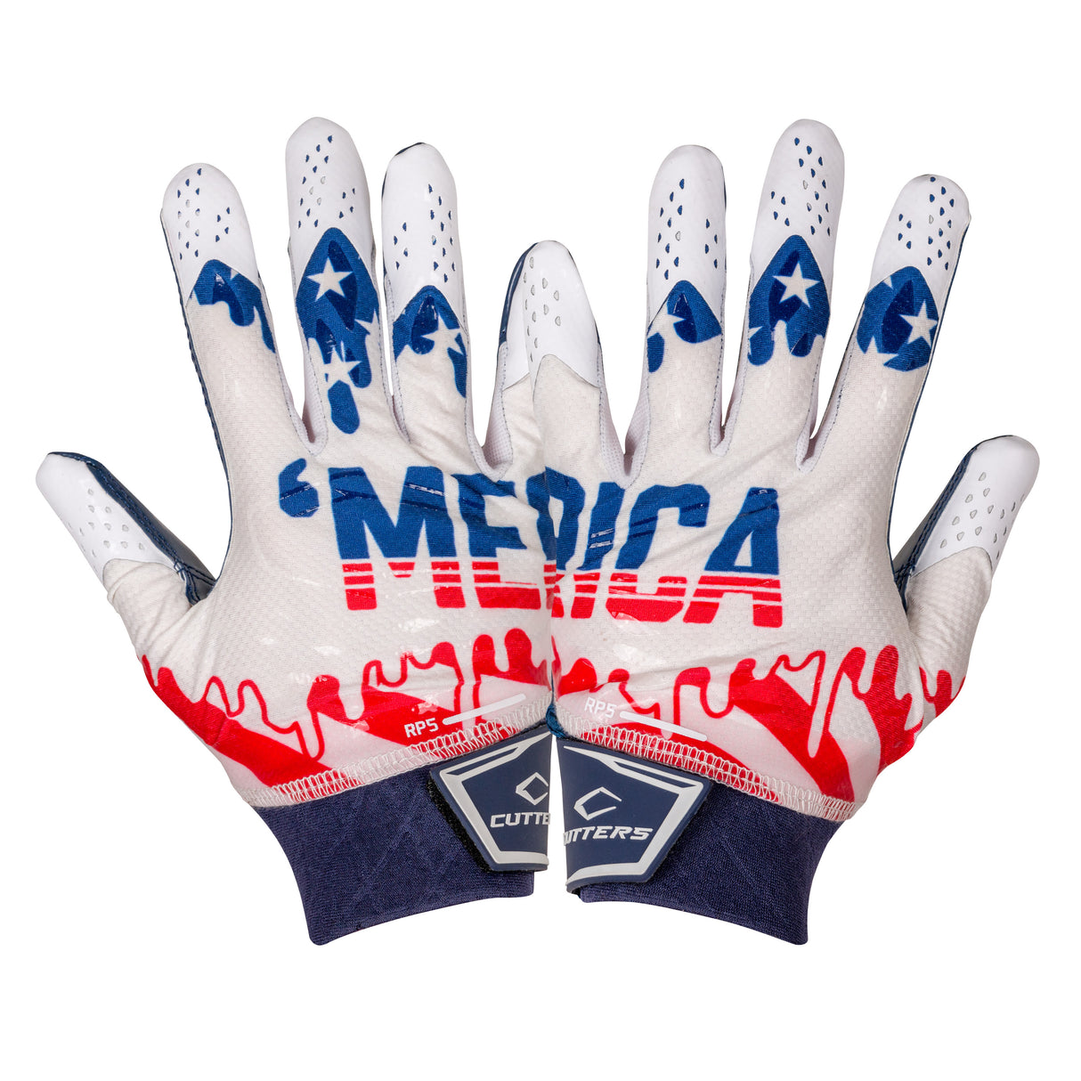 Cutters Adult Rev Pro 5.0 LE Receiver Gloves-1