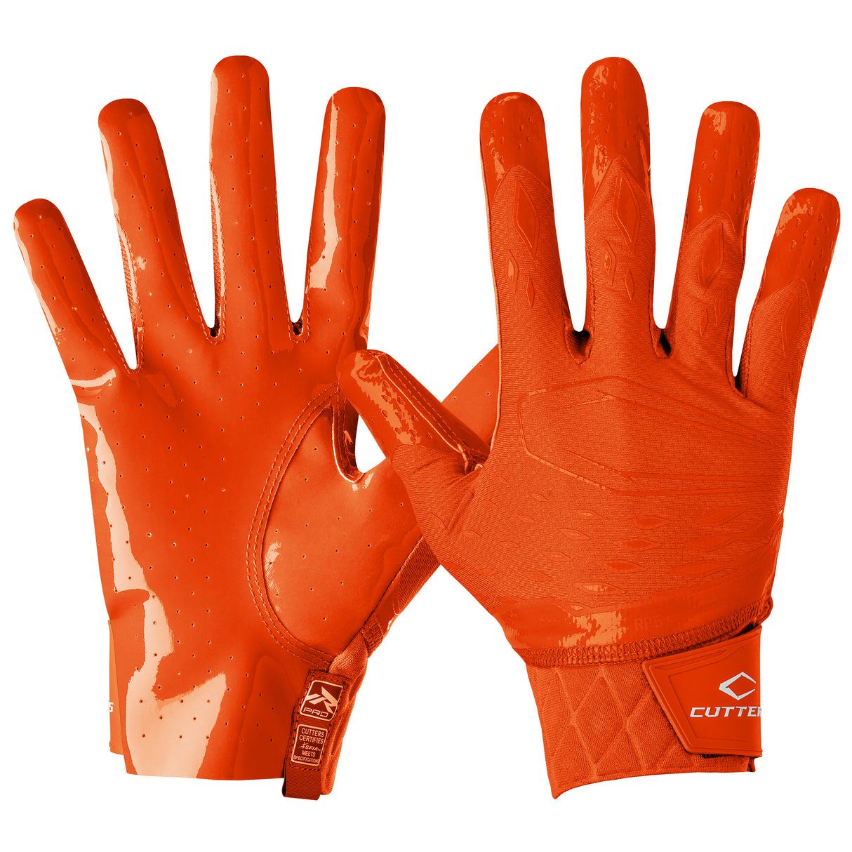 Cutters Adult Rev Pro 5.0 Solid Receiver Gloves