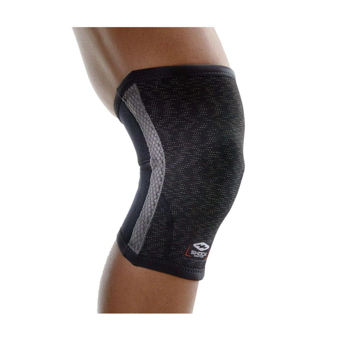 Shock Doctor HyperBlend Knee Sleeve with Gel & Stays-2