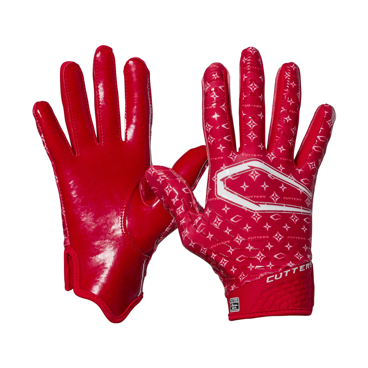 Cutters Youth Rev 5.0 Receiver Gloves
