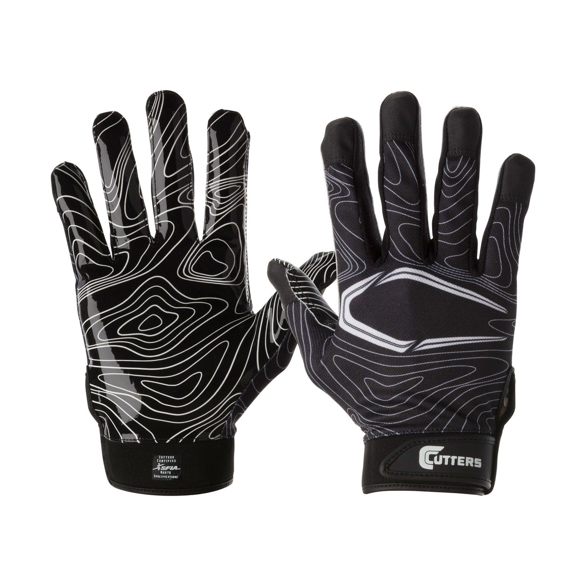 Cutters Adult Game Day Receiver Gloves-1