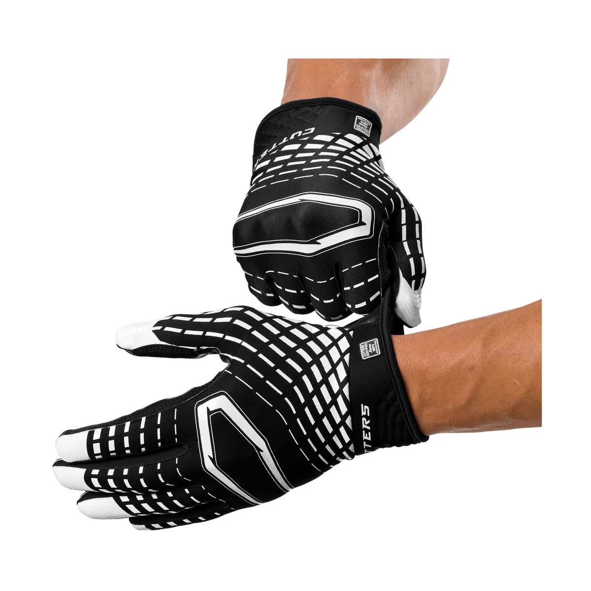 Cutters Adult Rev 5.0 Receiver Gloves-2