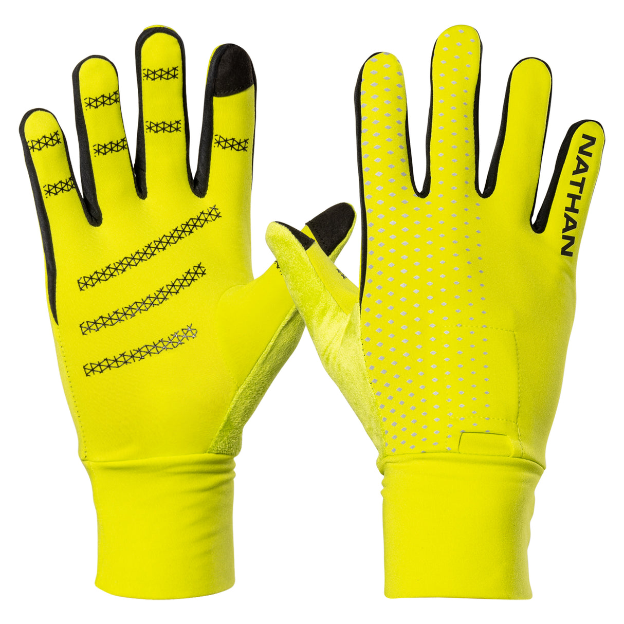 Nathan Sports HyperNight Reflective Glove-1