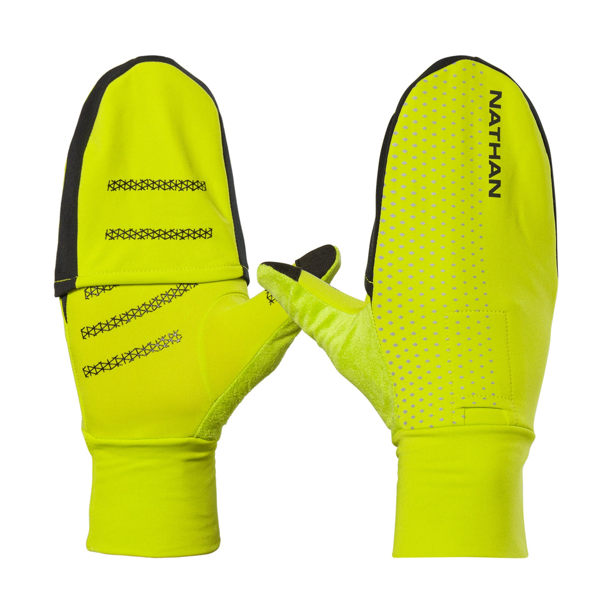 Nathan Sports HyperNight Reflective Convertible Mitt-1