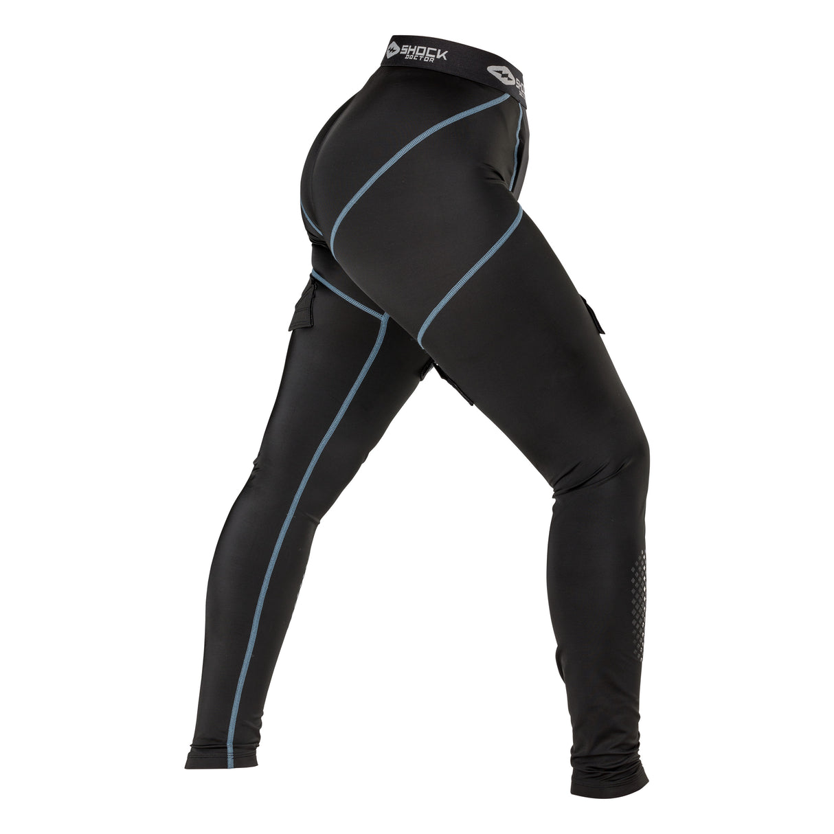 Shock Doctor Women's Compression Hockey Short with Pelvic Protector-3