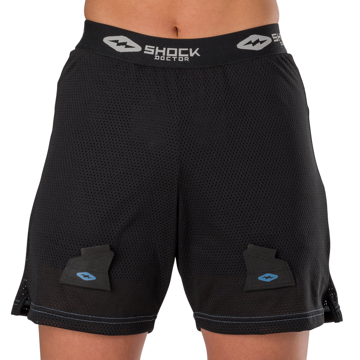 Shock Doctor Women's Loose Hockey Short with Pelvic Protector-4