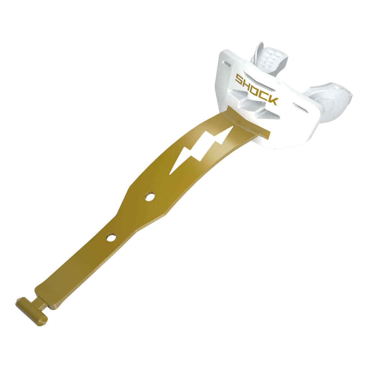 Shock Doctor Adult Thunder Bolt Two-Tone Lip Guard