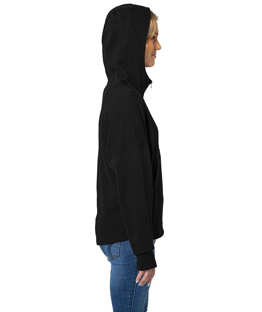 Charles River Women's Willow Scallop Hem Hoodie-1