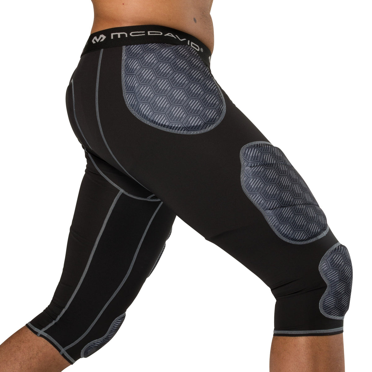 McDavid Men's Rival Integrated 7-Pad 3/4 Tight-4