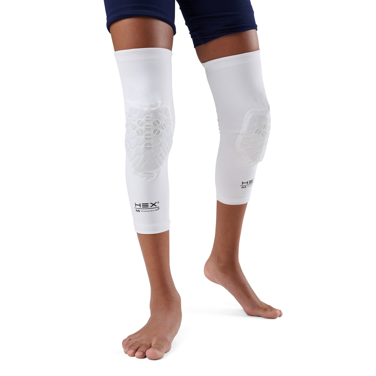 McDavid Youth HEX Viz Knee Sleeve Pair-3