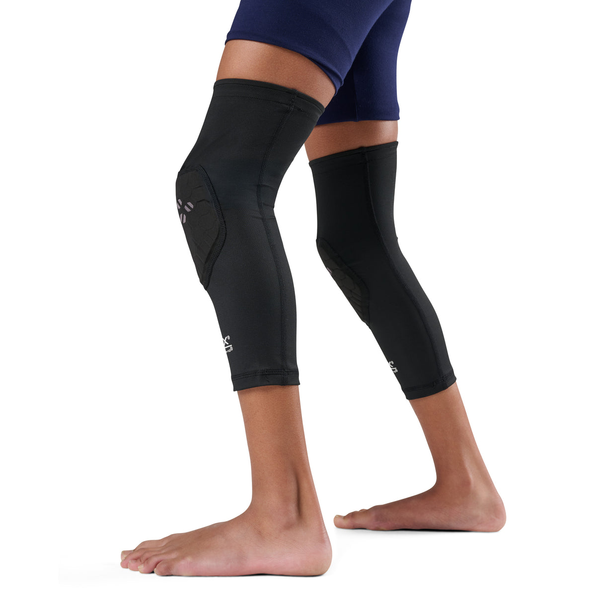 McDavid Youth HEX Viz Knee Sleeve Pair-2
