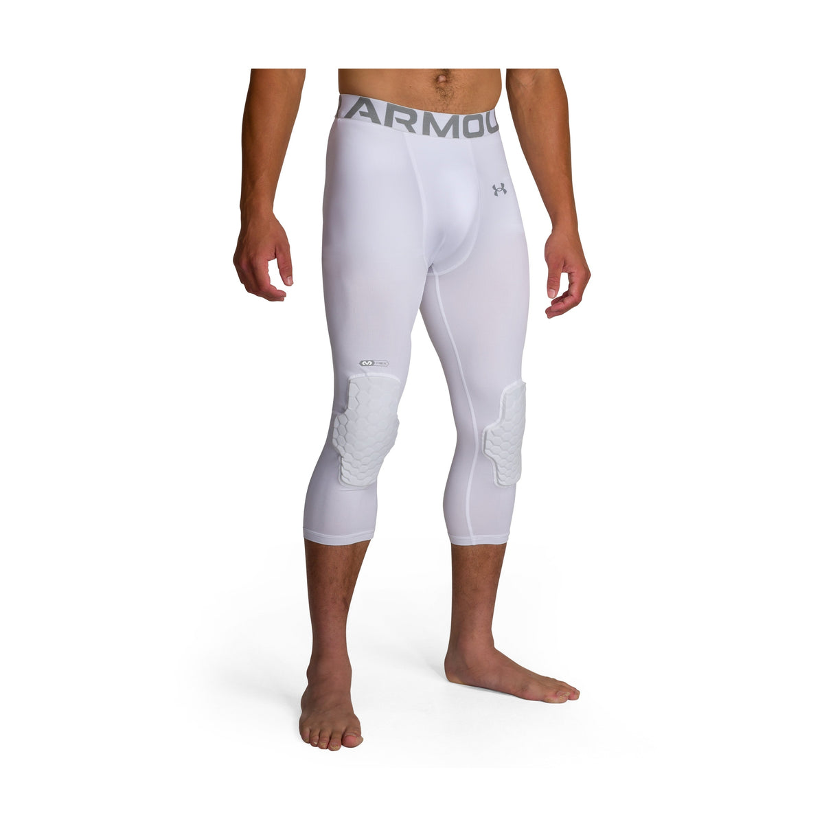 Under Armour Adult Gameday Armour 2-Pad 3/4 Basketball Tights-1