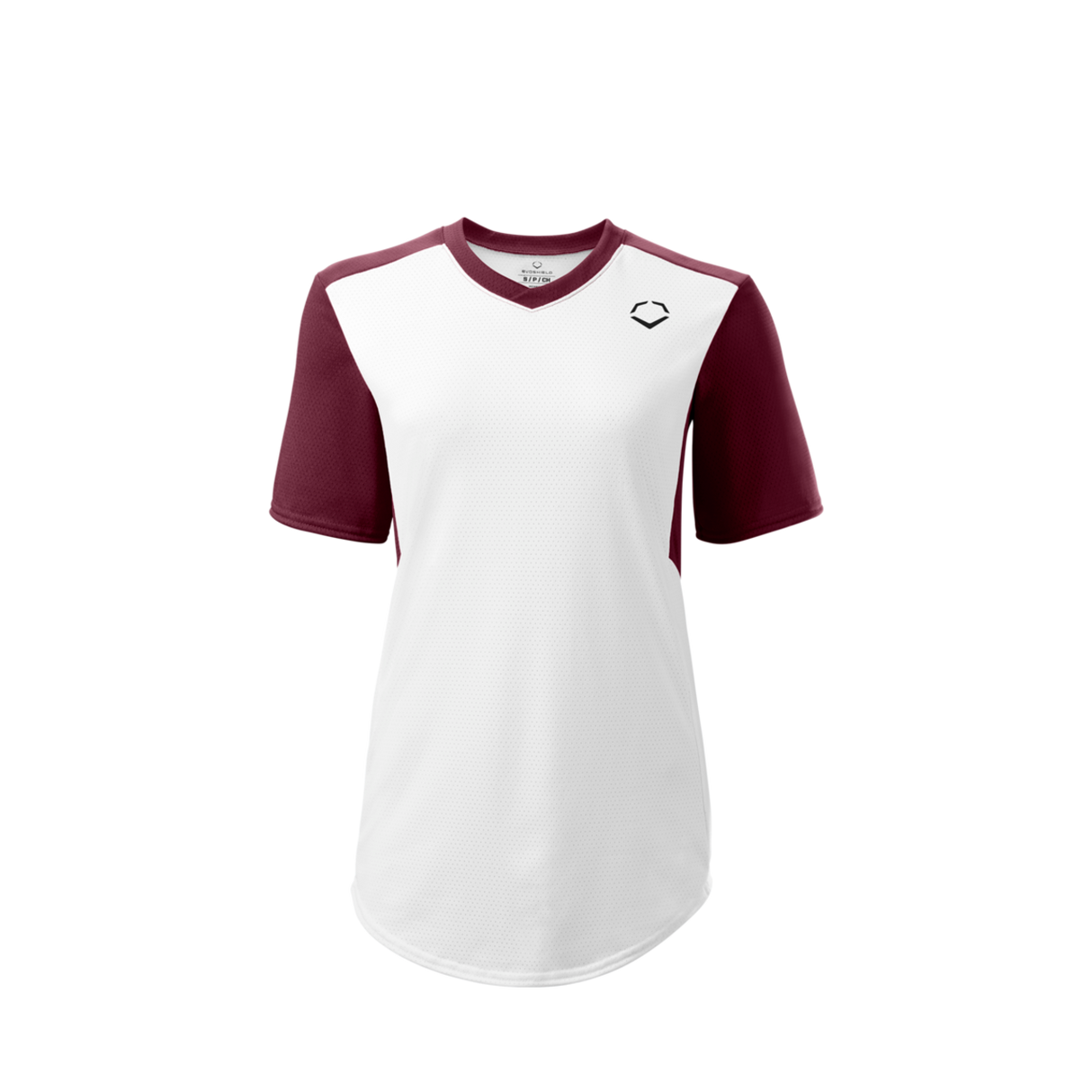 Wilson Girl's E810 V-neck Pullover Softball Jersey-1