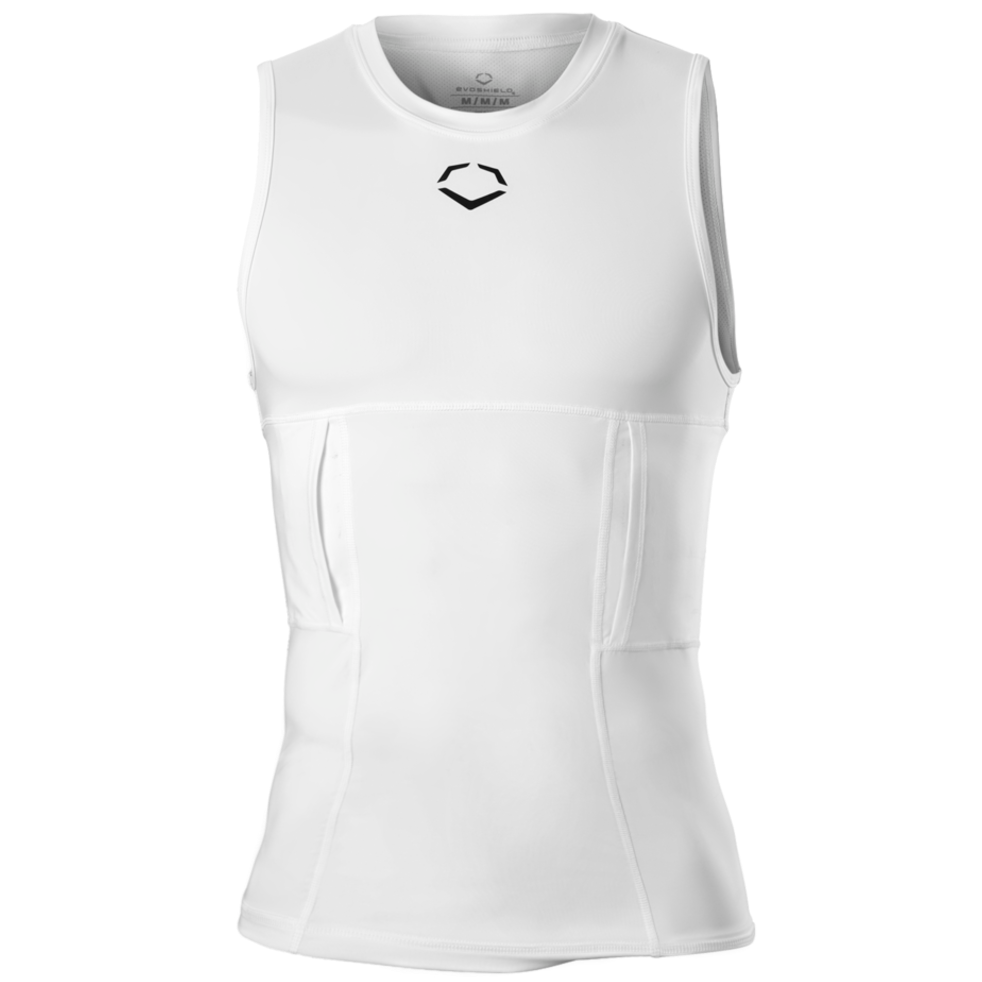 Wilson Men's Adult Sleeveless Rib Shirt Compression Shirt Only-2