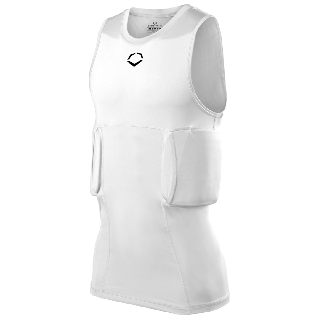 Wilson Men's Adult Sleeveless Rib Shirt and Shields-5