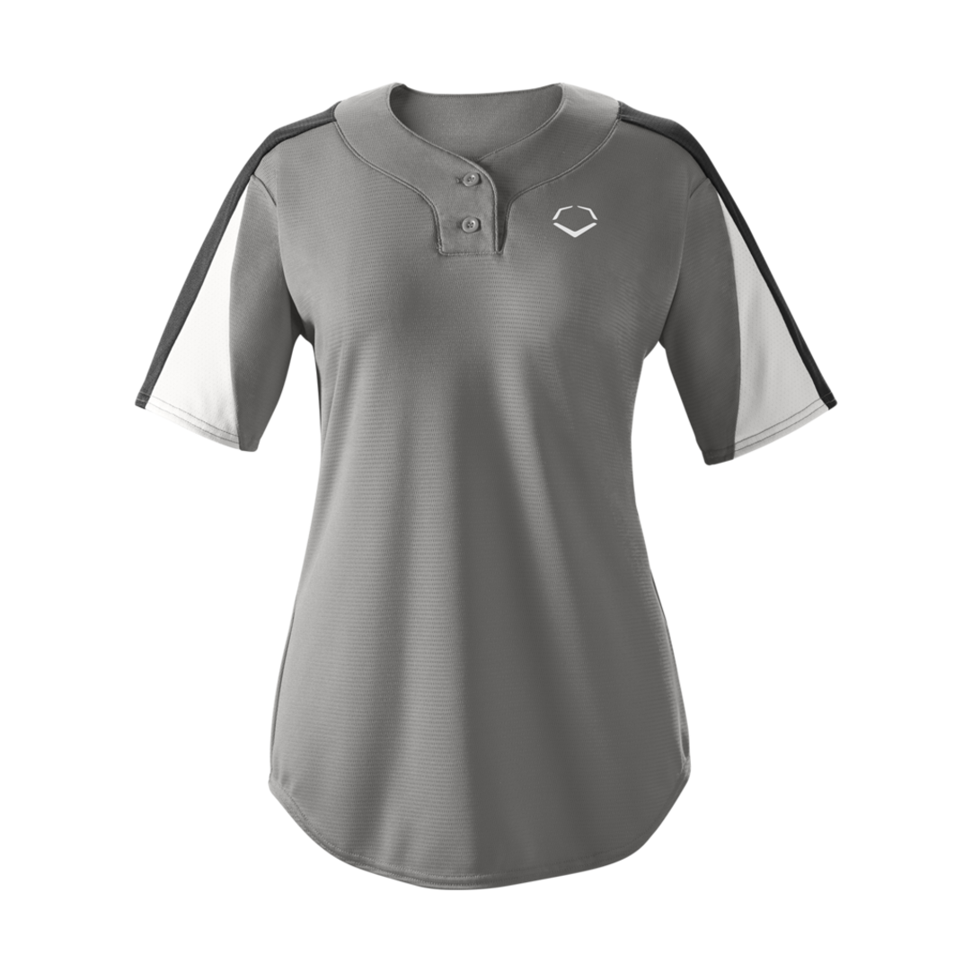 Wilson Women's E601 2-button Placket Pullover Softball Jersey-3