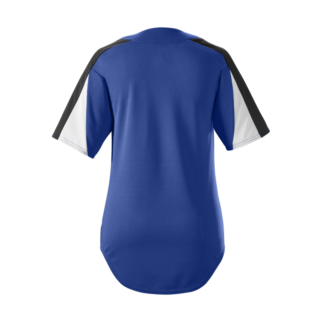 Wilson Women's E601 2-button Placket Pullover Softball Jersey-1