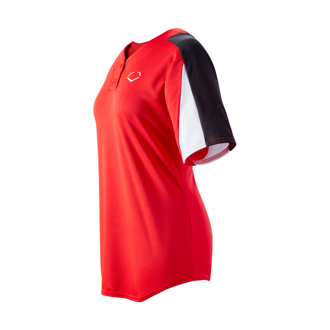 Wilson Women's E601 2-button Placket Pullover Softball Jersey-3