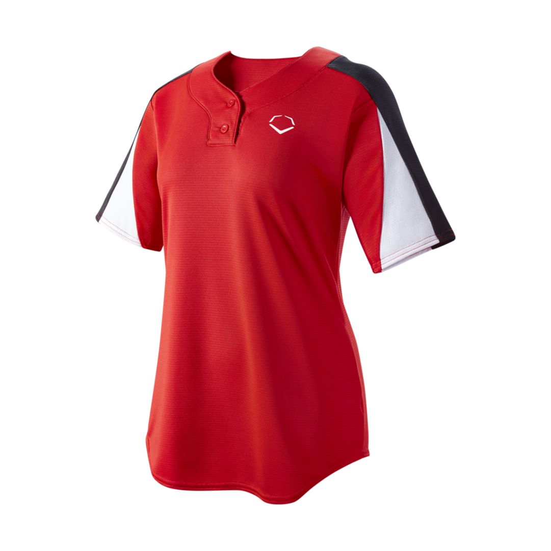 Wilson Women's E601 2-button Placket Pullover Softball Jersey-4