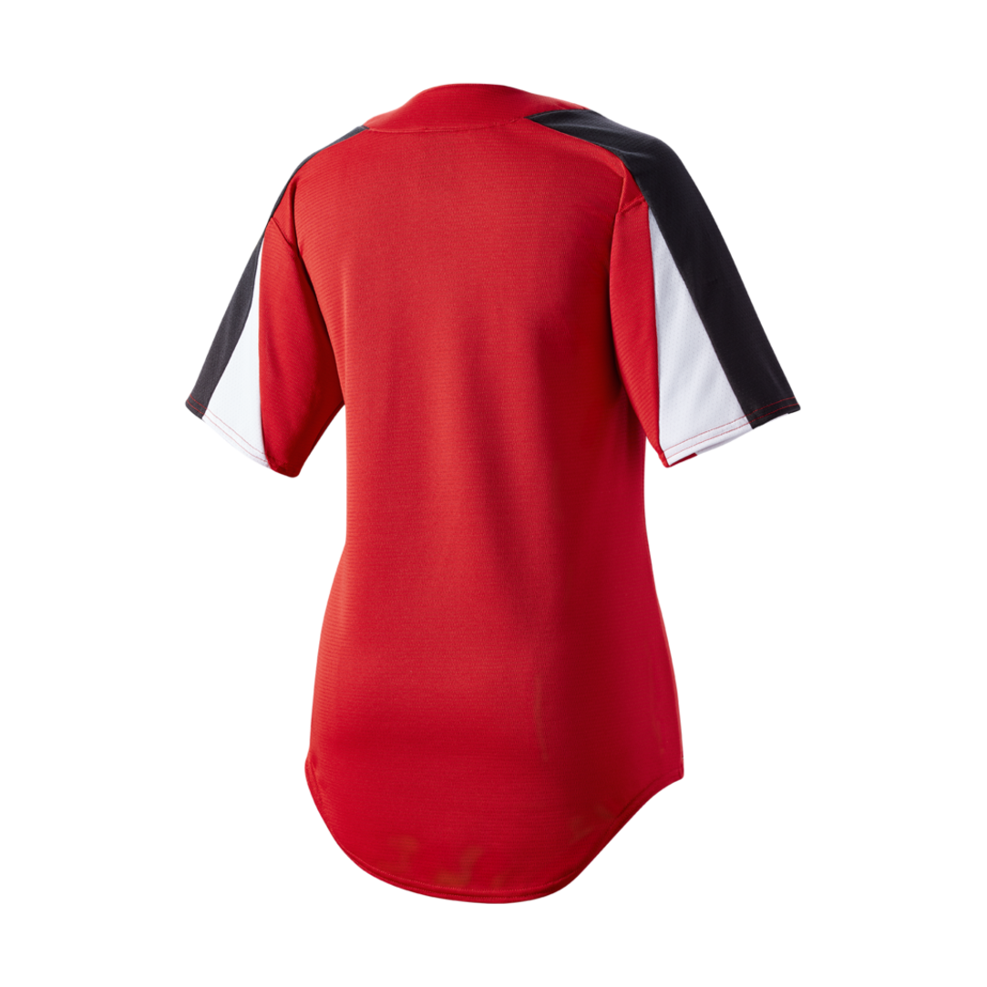 Wilson Women's E601 2-button Placket Pullover Softball Jersey-5