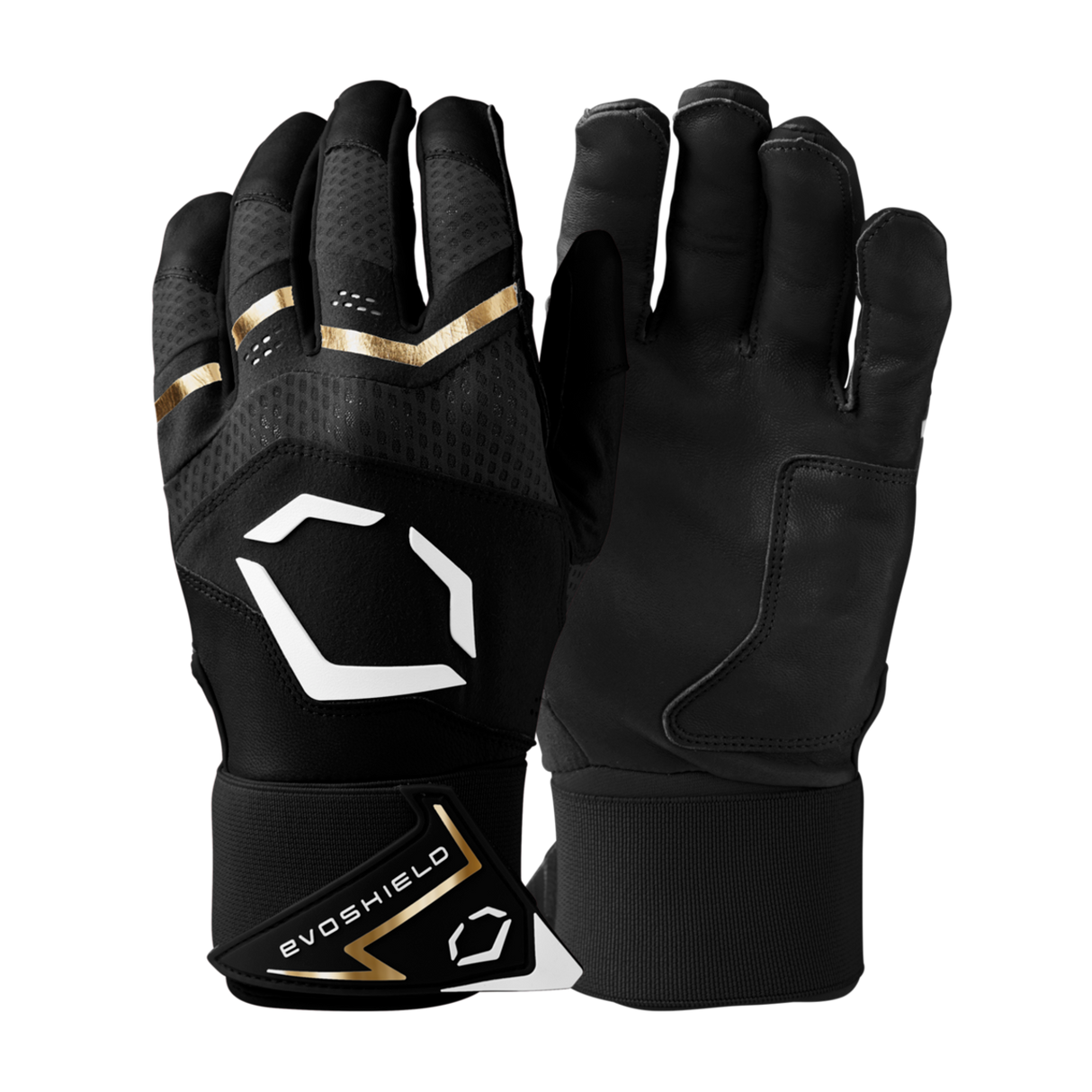 Wilson Adult Carbyne Batting Gloves with Strap-2