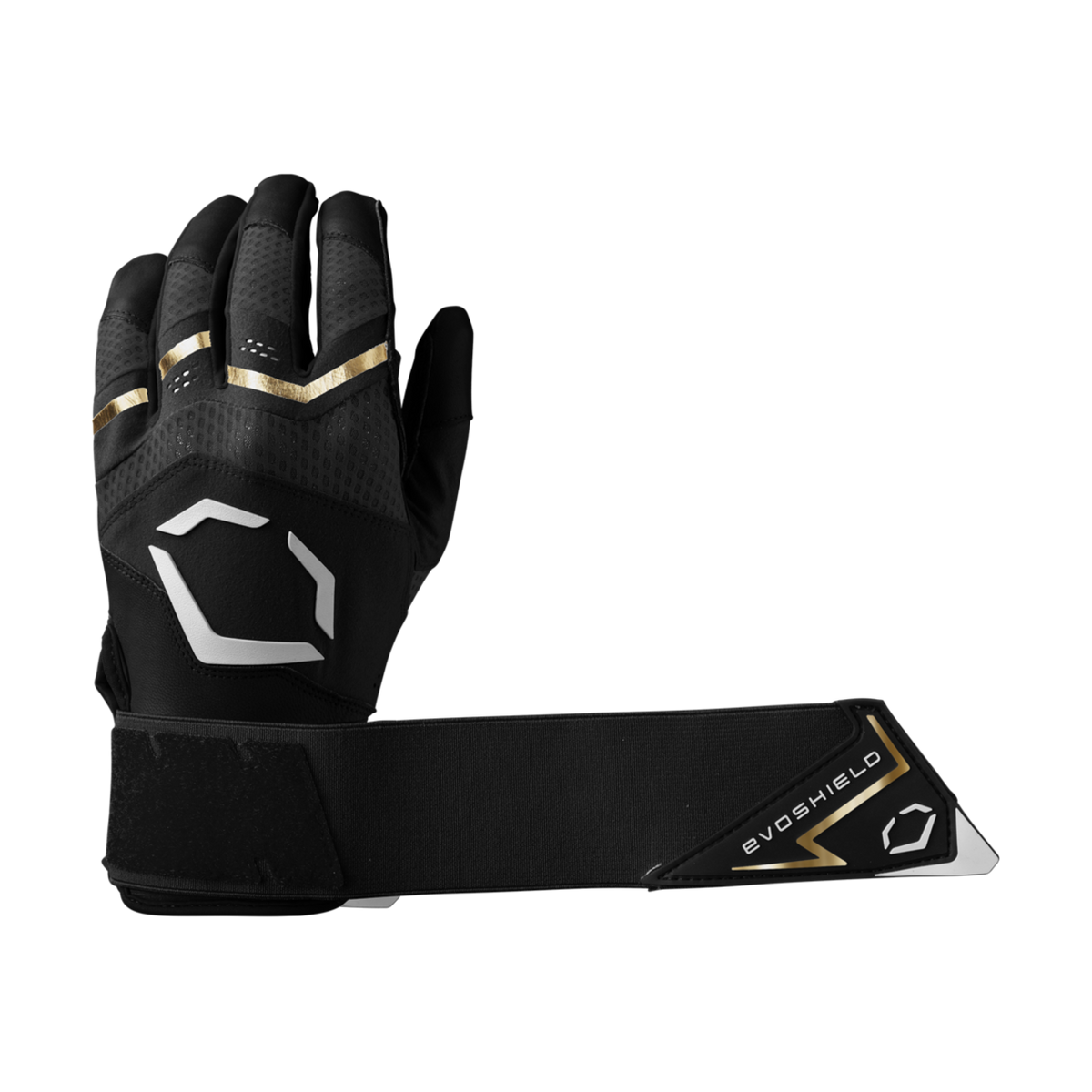 Wilson Adult Carbyne Batting Gloves with Strap-4