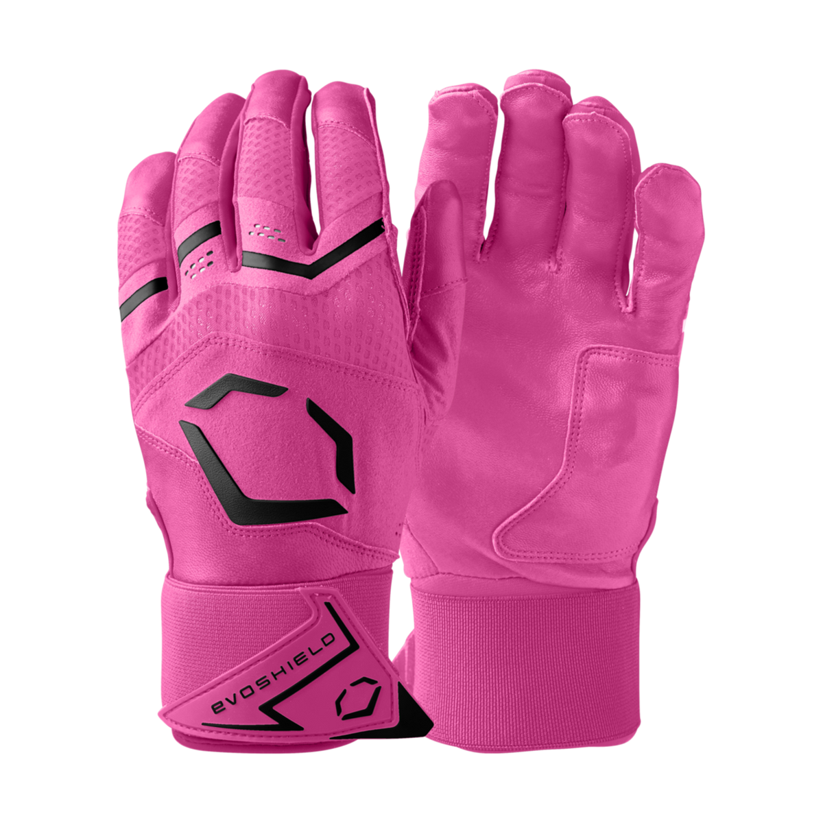 Wilson Adult Carbyne Batting Gloves with Strap-2