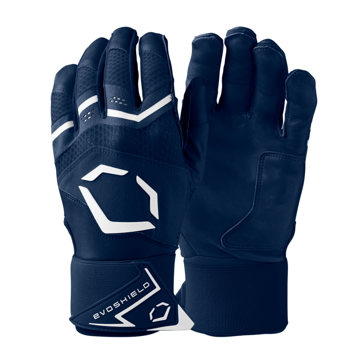 Wilson Adult Carbyne Batting Gloves with Strap-2