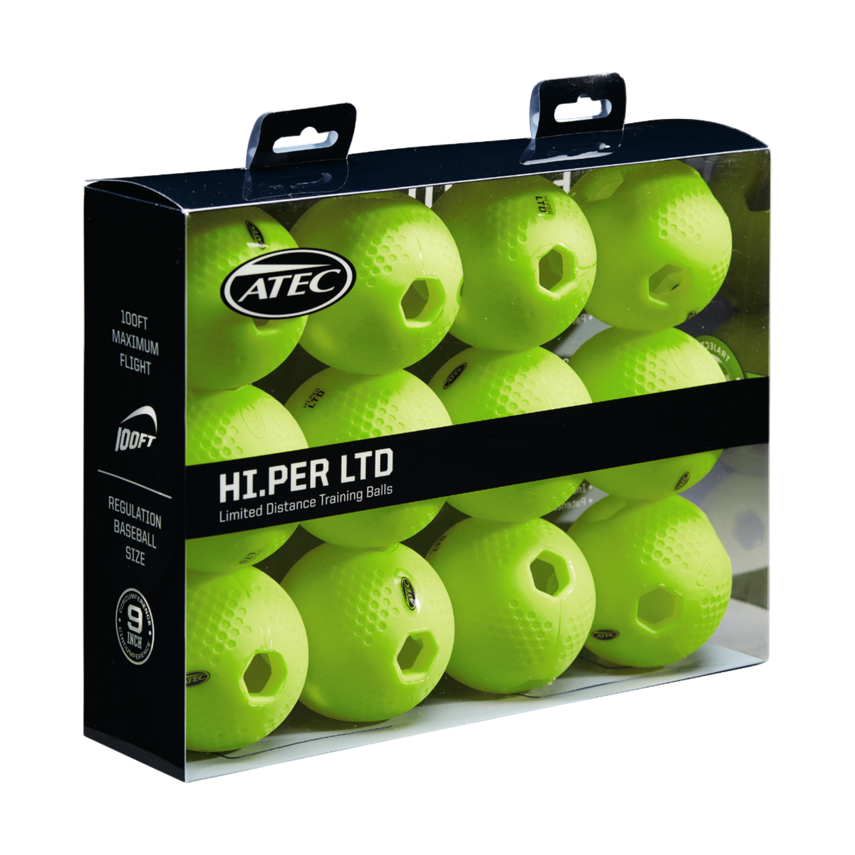 Atec High Performance Pro Leather Flat Seam Baseball-1